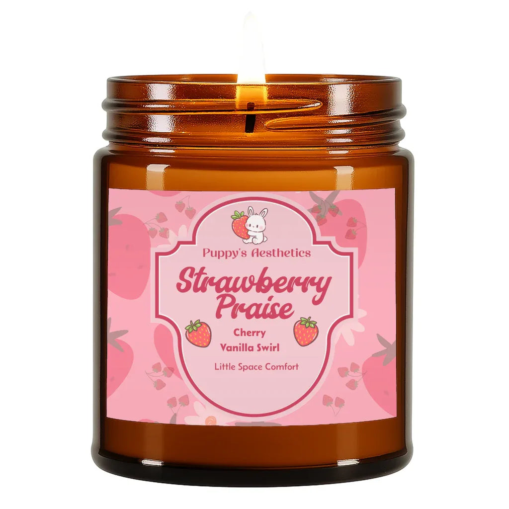 Strawberry Praise - Cherry Vanilla Swirl - Puppy's Aesthetics
