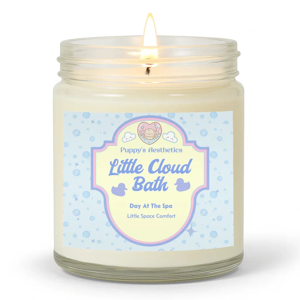 Little Cloud Bath - Day At The Spa - Puppy's Aesthetics