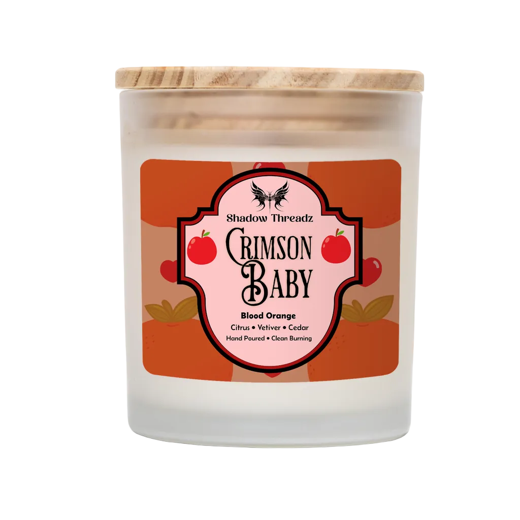 Crimson Baby - Blood Orange Frosted Candle