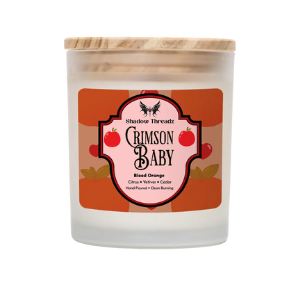 Crimson Baby - Blood Orange Frosted Candle