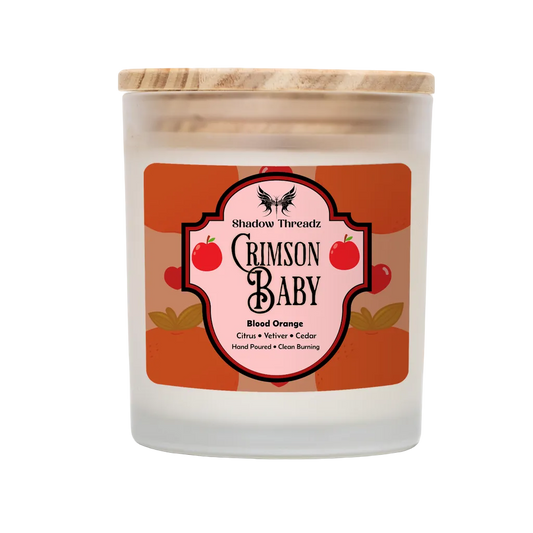Crimson Baby - Blood Orange Frosted Candle