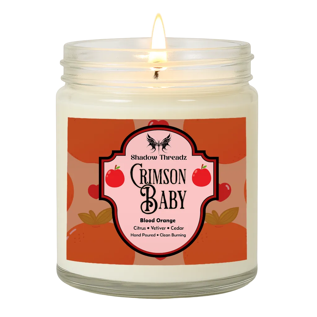 Crimson Baby - Blood Orange Clear Jar
