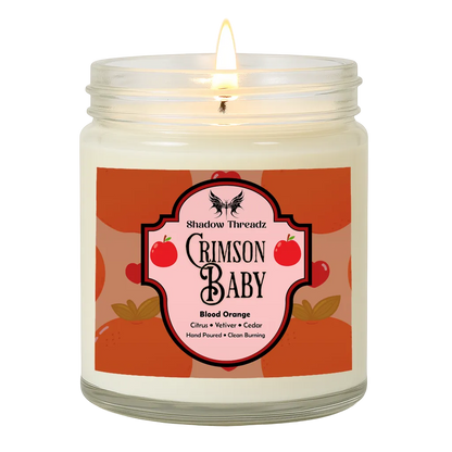 Crimson Baby - Blood Orange Clear Jar