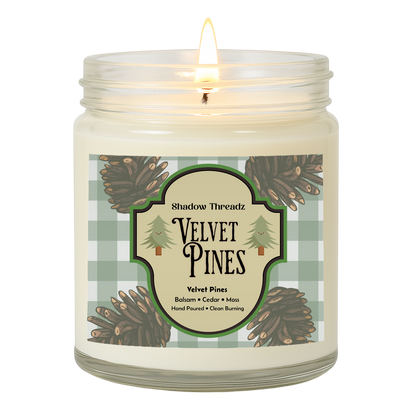 Velvet Pines - BALSAM CEDAR FOREST Clear Jar