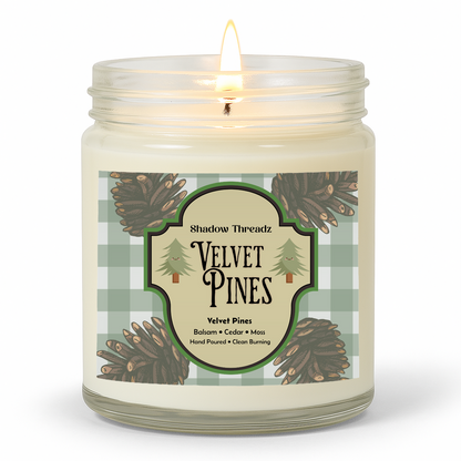 Velvet Pines - BALSAM CEDAR FOREST Clear Jar