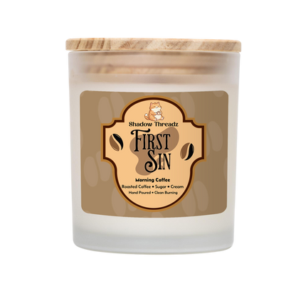 First Sin - Morning Coffee Frosted Candle