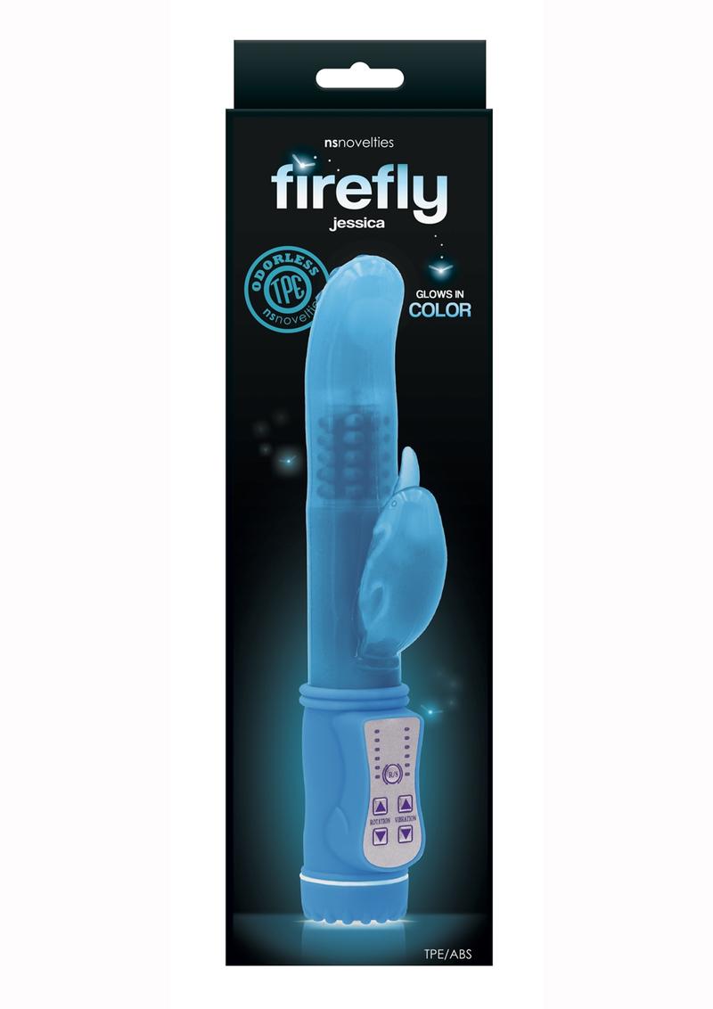 Firefly Glow Dark Thrusting Vibrator