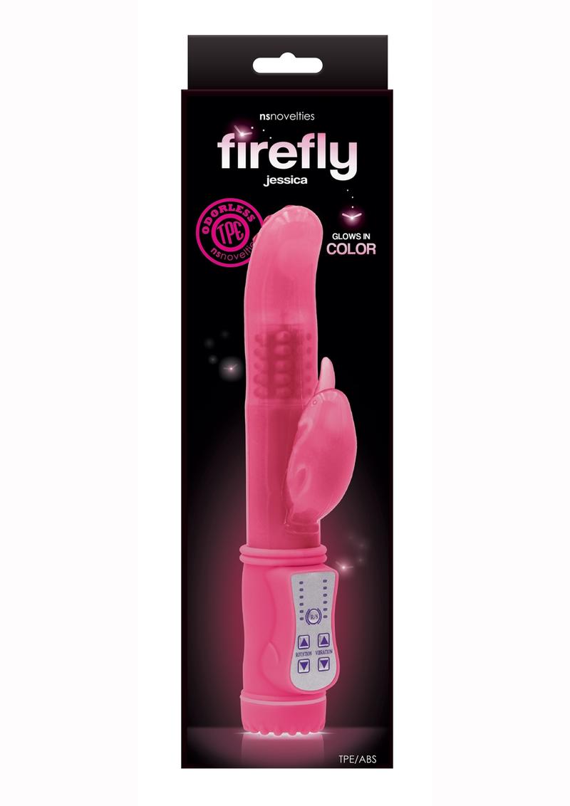 Firefly Glow Dark Thrusting Vibrator