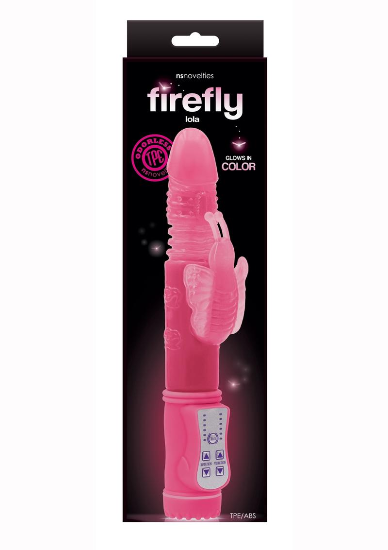 Firefly Glow Dark Thrusting Vibrator