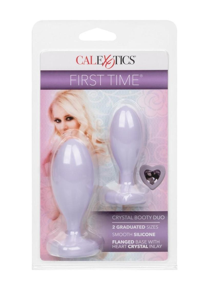 First Time Crystal Silicone Anal Plug
