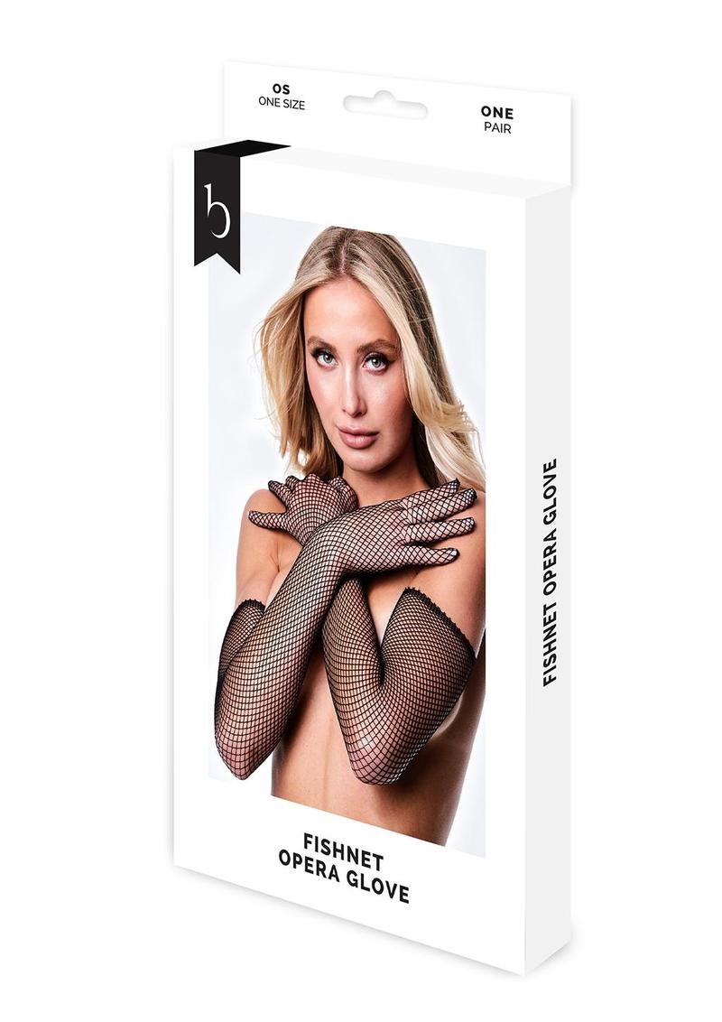 Fishnet Opera Glove