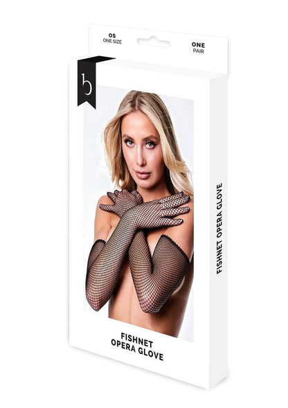 Fishnet Opera Glove