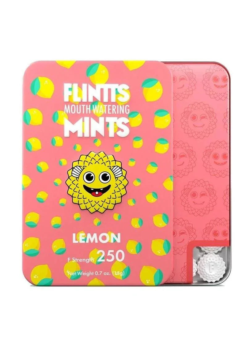 Flint’s Mouth Watering Mints – Lemon - Puppy's Aesthetics