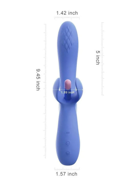 Fortexa App Controlled Flapping Dual Vibrator - Puppy's Aesthetics
