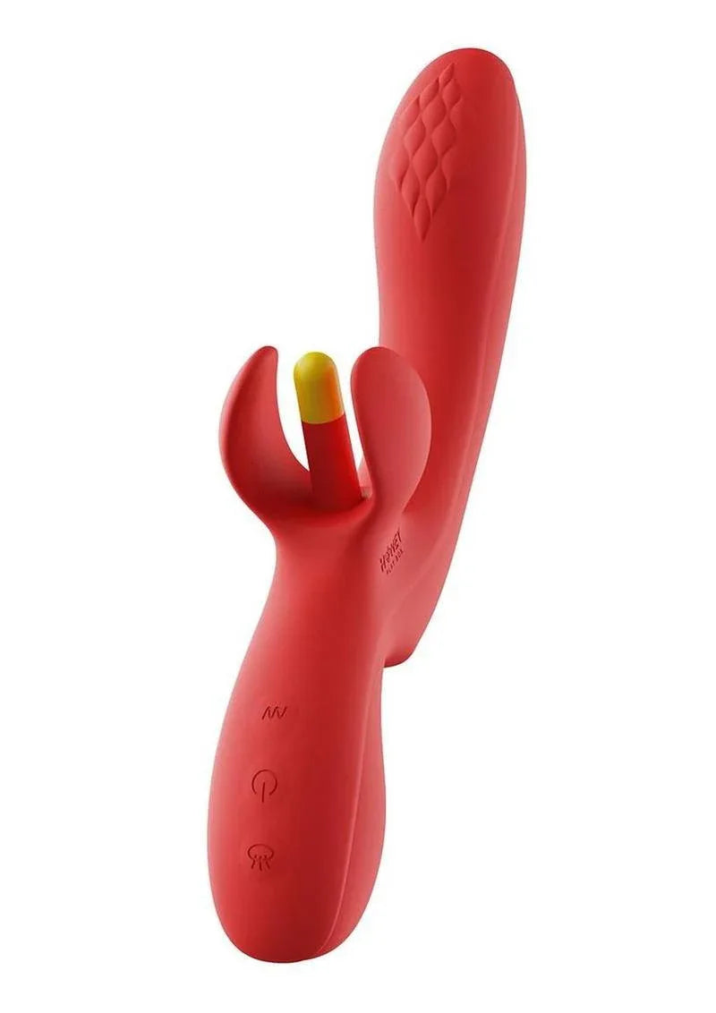 Fortexa App Controlled Flapping Dual Vibrator - Puppy's Aesthetics