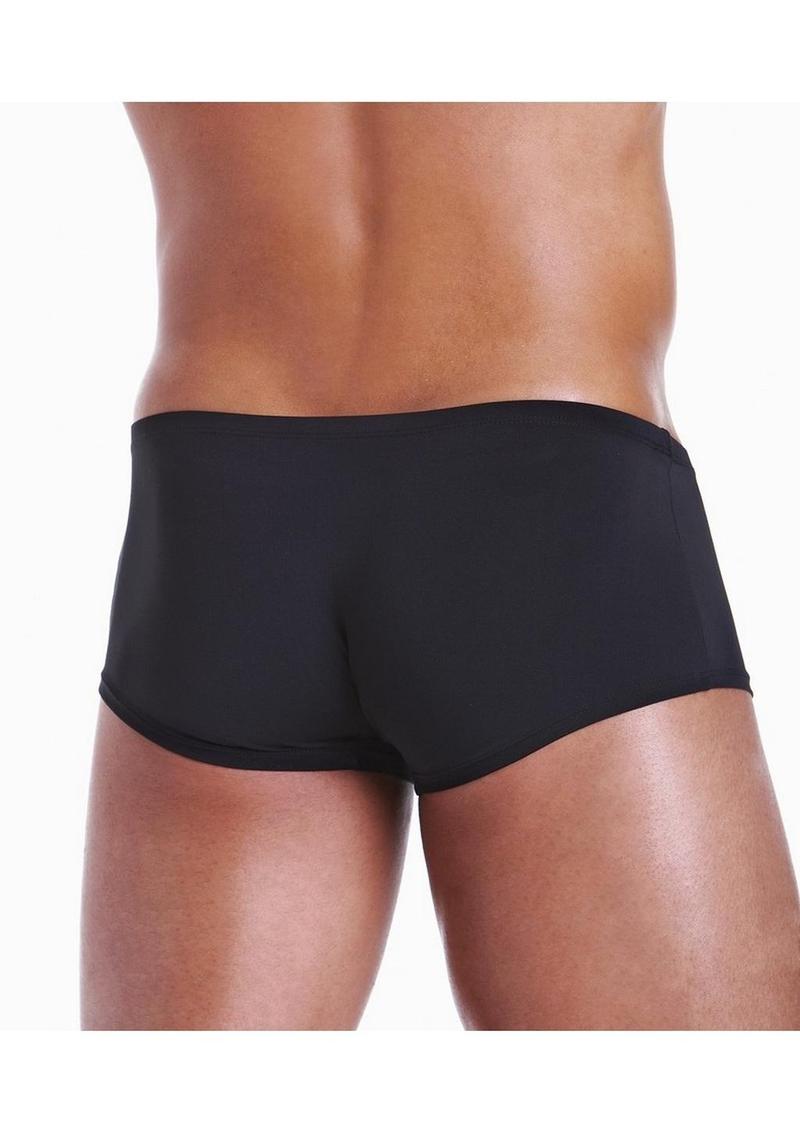 Black Tie Boxer with Bow Tie (Black)