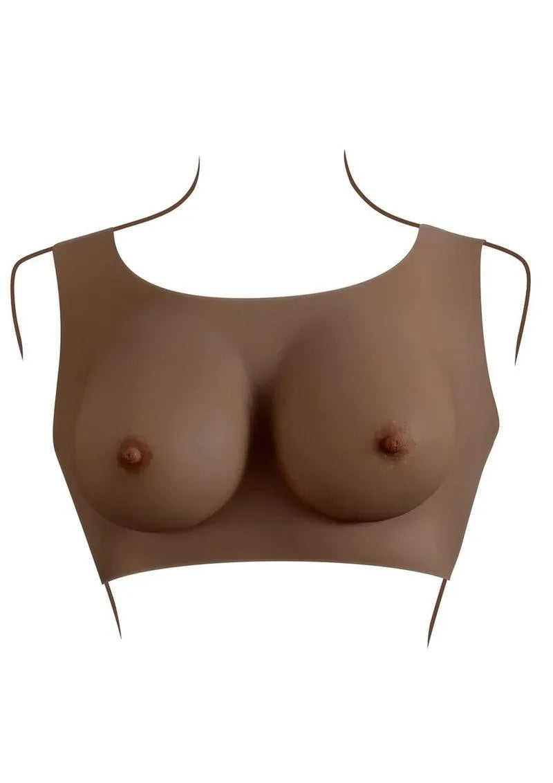 Gender X Breast Plate Silicone C Cup - Puppy's Aesthetics
