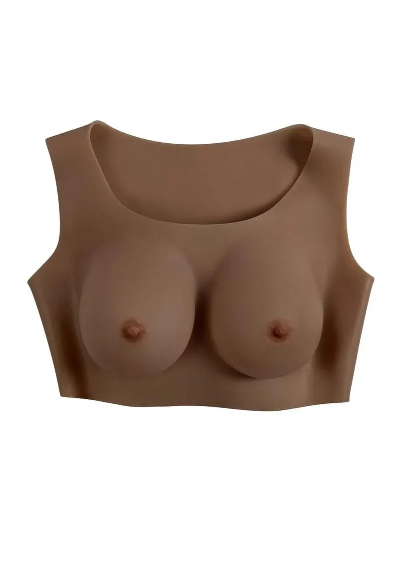 Gender X Breast Plate Silicone C Cup - Puppy's Aesthetics