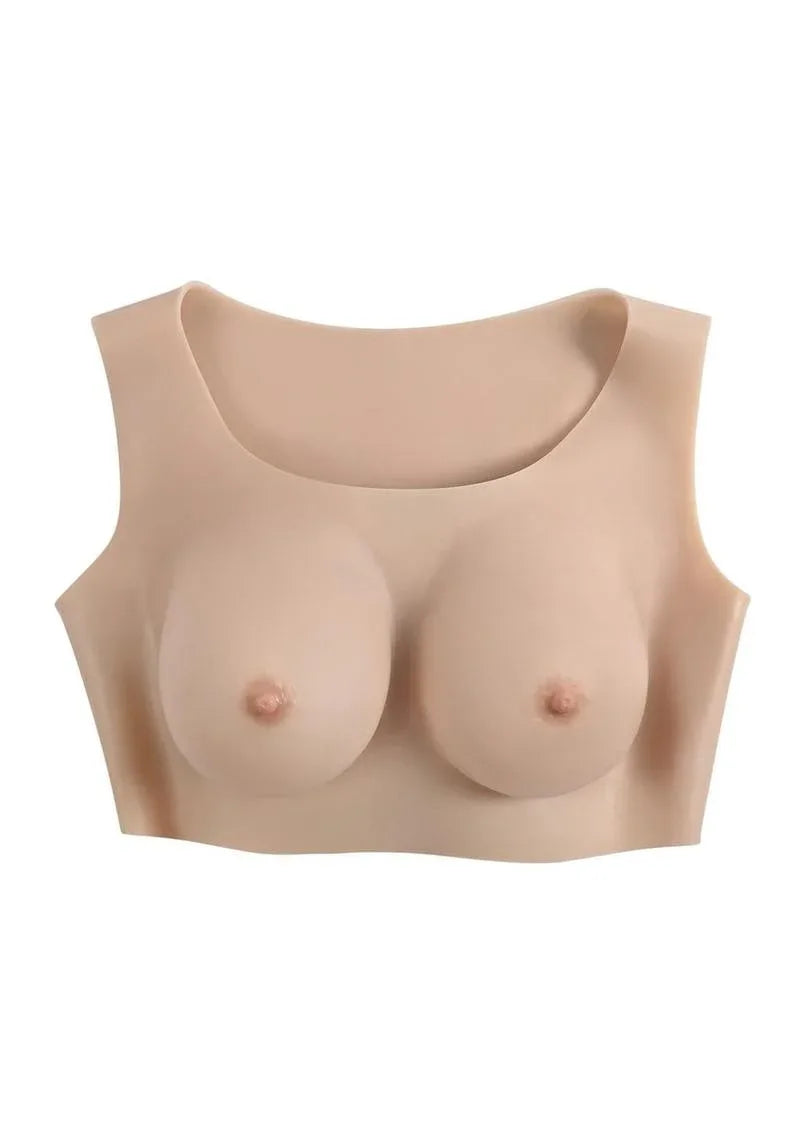 Gender X Breast Plate Silicone C Cup - Puppy's Aesthetics
