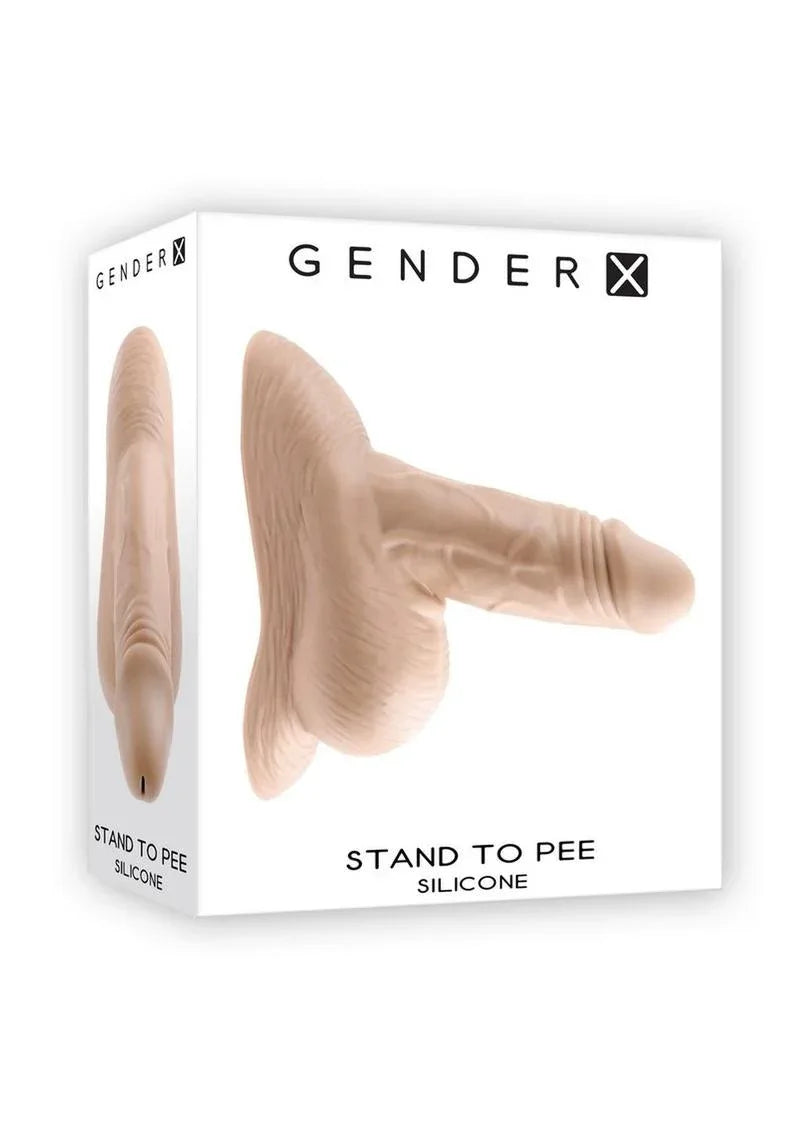 Gender X Realistic Silicone Stand to Pee Packer - Puppy's Aesthetics