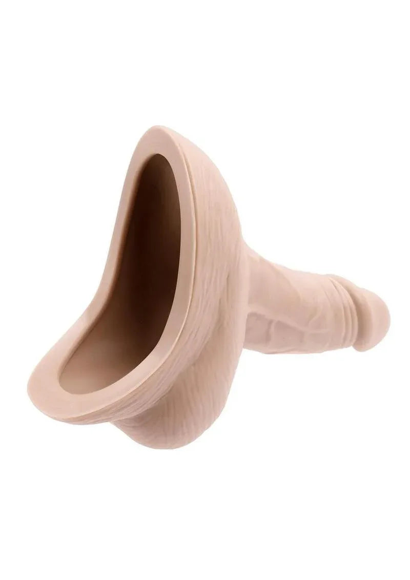 Gender X Realistic Silicone Stand to Pee Packer - Puppy's Aesthetics