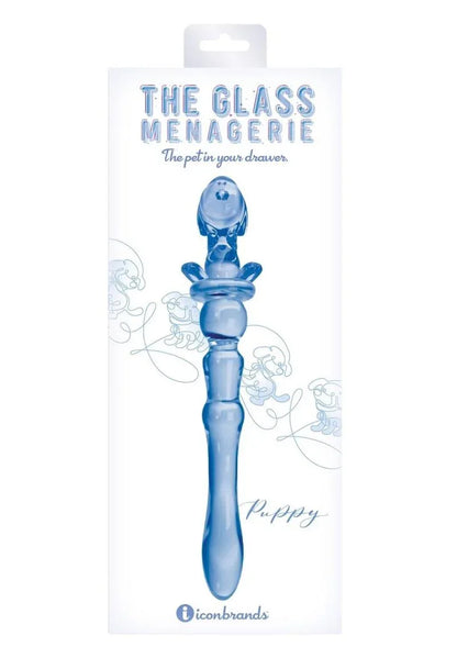 Glass Menagerie Puppy Glass Dildo - Puppy's Aesthetics
