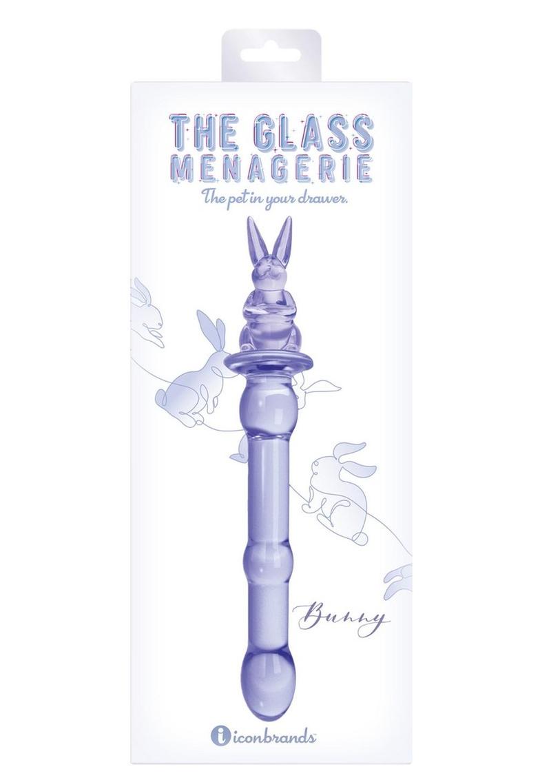 Glass Menagerie Bunny Glass Dildo