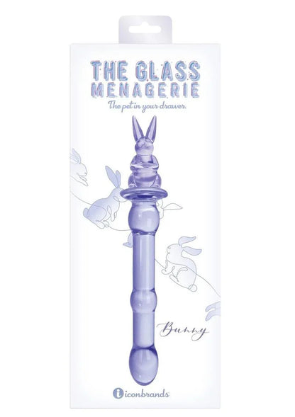 Glass Menagerie Bunny Glass Dildo - Puppy's Aesthetics