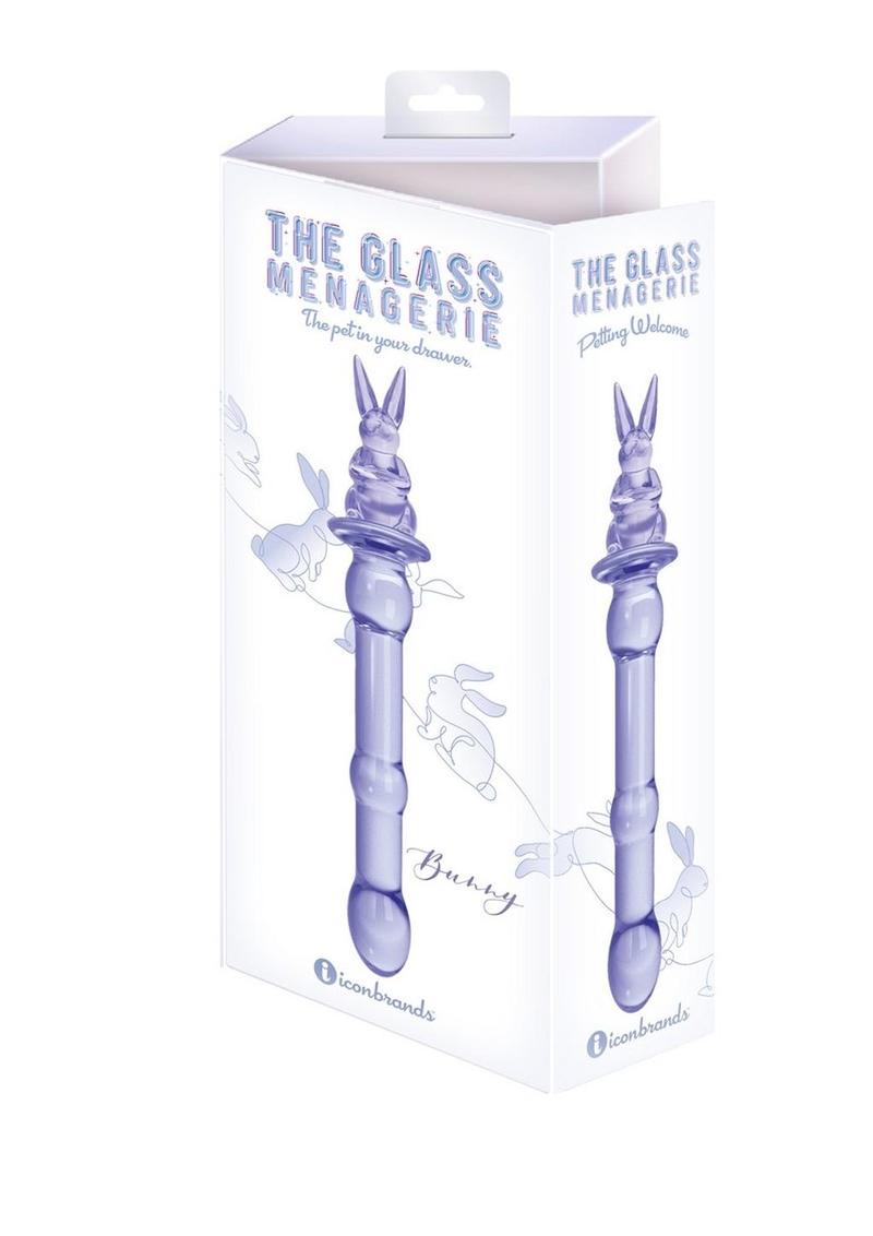 Glass Menagerie Bunny Glass Dildo