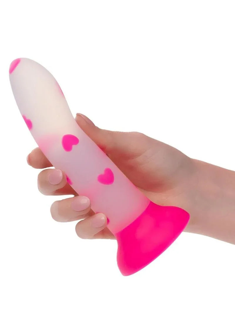 Glow Stick Heart Silicone Glow In The Dark - Puppy's Aesthetics