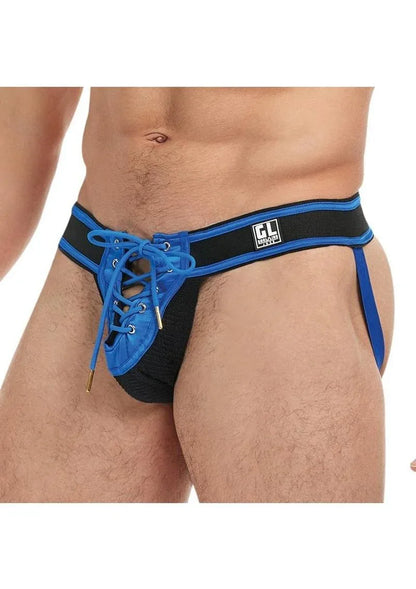 Goal Line Lace-Up Jockstrap - Puppy's Aesthetics