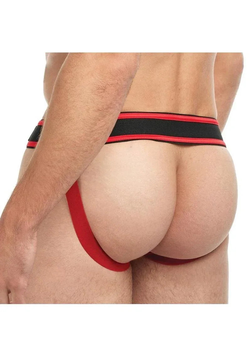 Goal Line Lace-Up Jockstrap - Puppy's Aesthetics