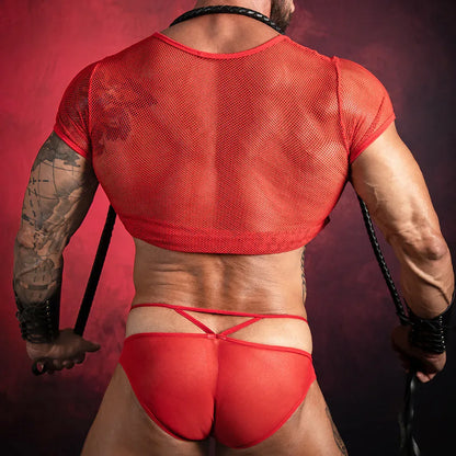Good Devil Lattice Bikini | Sheer Mesh & Support - Puppy's Aesthetics