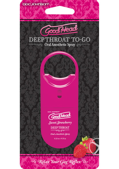 Sweet Strawberry Deep Throat Oral Spray