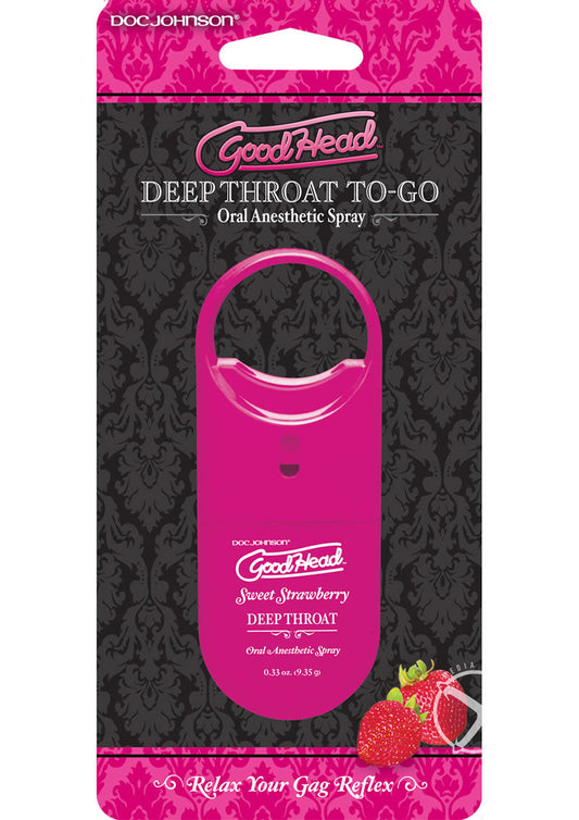 Sweet Strawberry Deep Throat Oral Spray