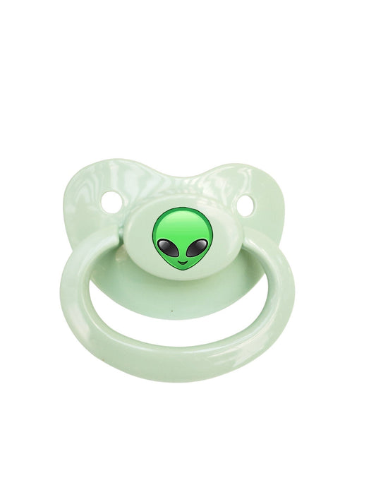 Green Alien Adult Pacifier