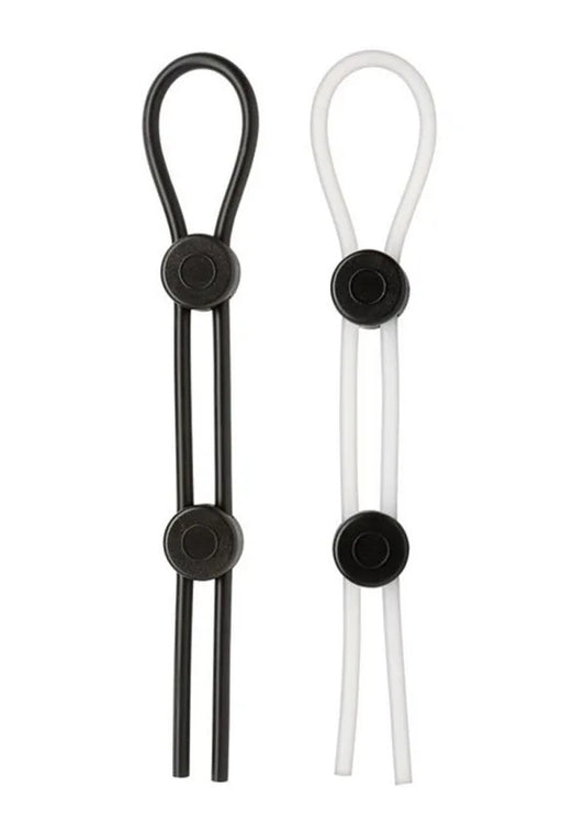 Cloud 9 Pro Sensual XL Cock Ring 2-Pack - Black/white