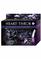 Heart Throb Deluxe Harness Curved Dildo Kit