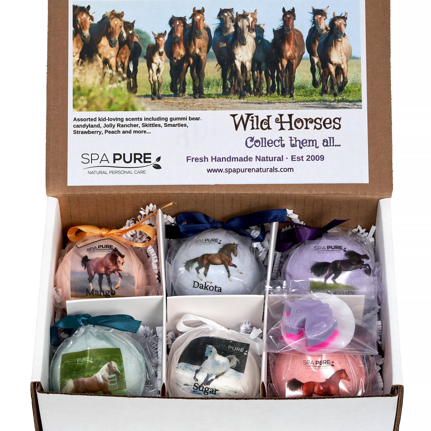 Wild Horse Surprise Bath Bomb Gift Set (6 Pack)