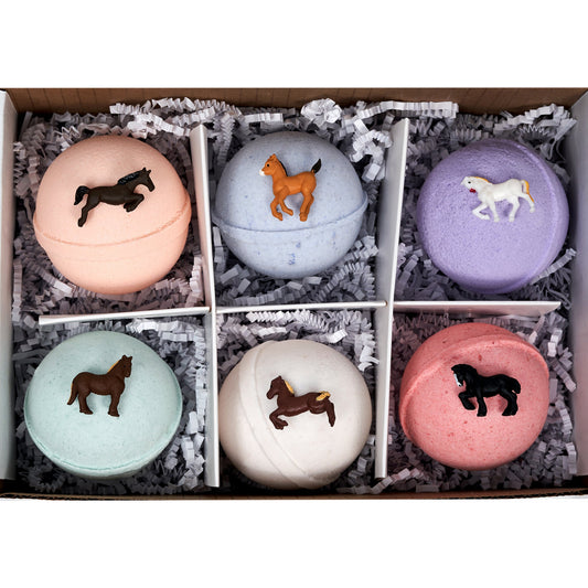 Wild Horse Surprise Bath Bomb Gift Set (6 Pack)