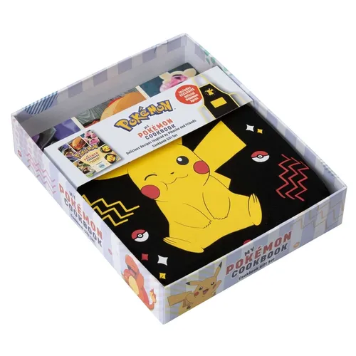 My Pokémon Cookbook Gift Set [Apron]: Delicious Recipes Inspired by Pikachu and Friends