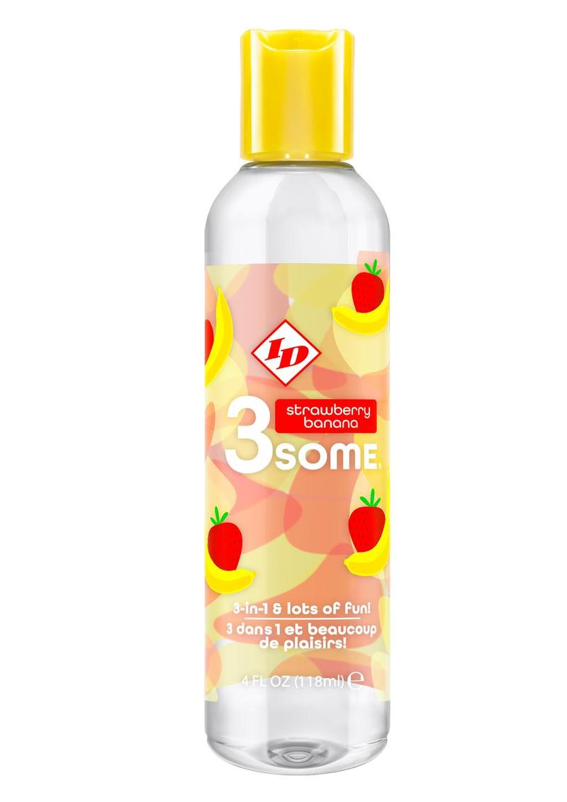 3Some Strawberry Banana Flavored Lube