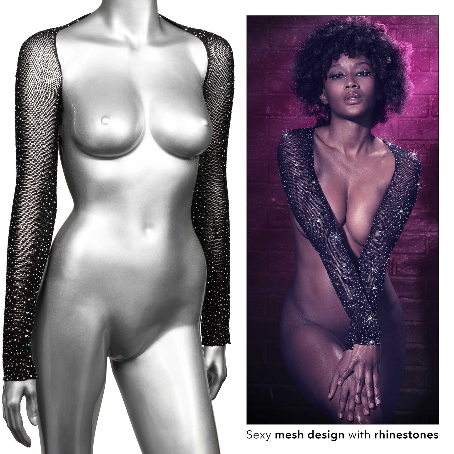 Radiance Shoulder Wrap - Black