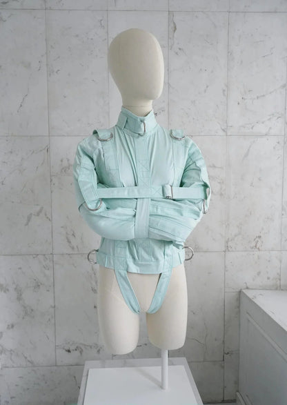 Baby Mint ABDL Straitjacket | Premium Adult Restraint w/ D-Rings & Straps