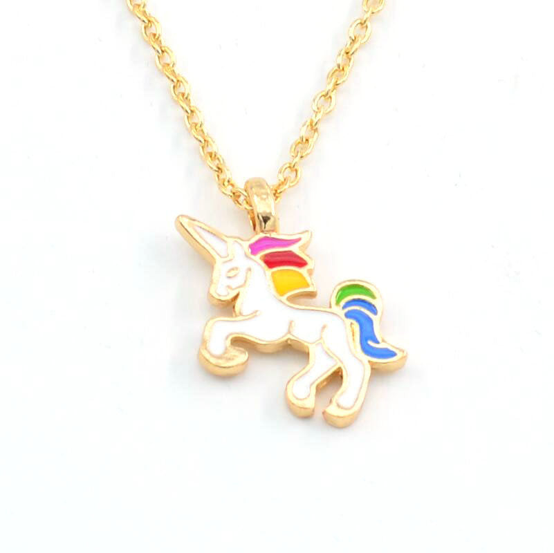 Unicorn Necklace Surprise Bath Bomb Gift Set (4 Pack)