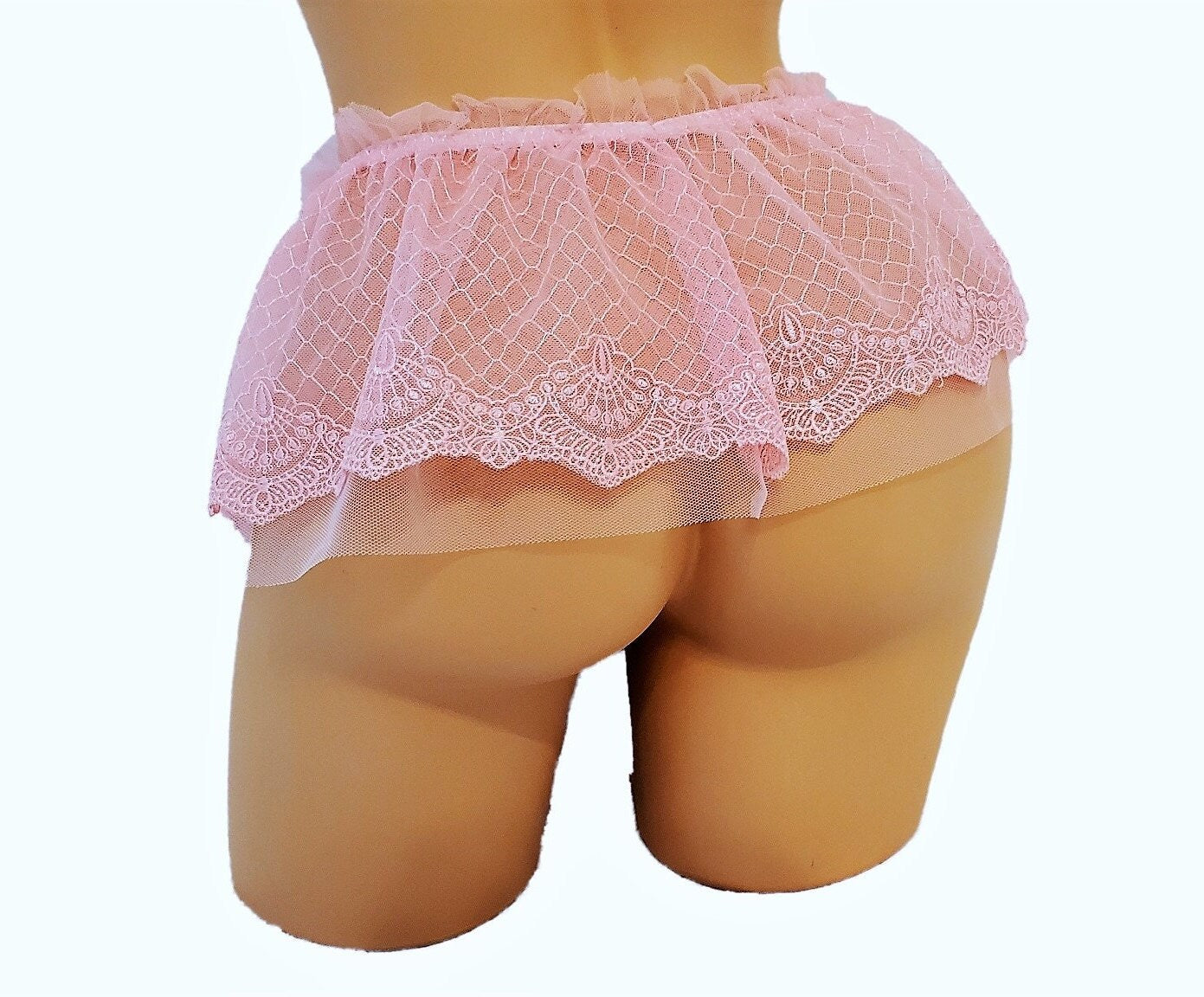 Sweet Pink Dollcore Mini Skirt - Puppy's Aesthetics