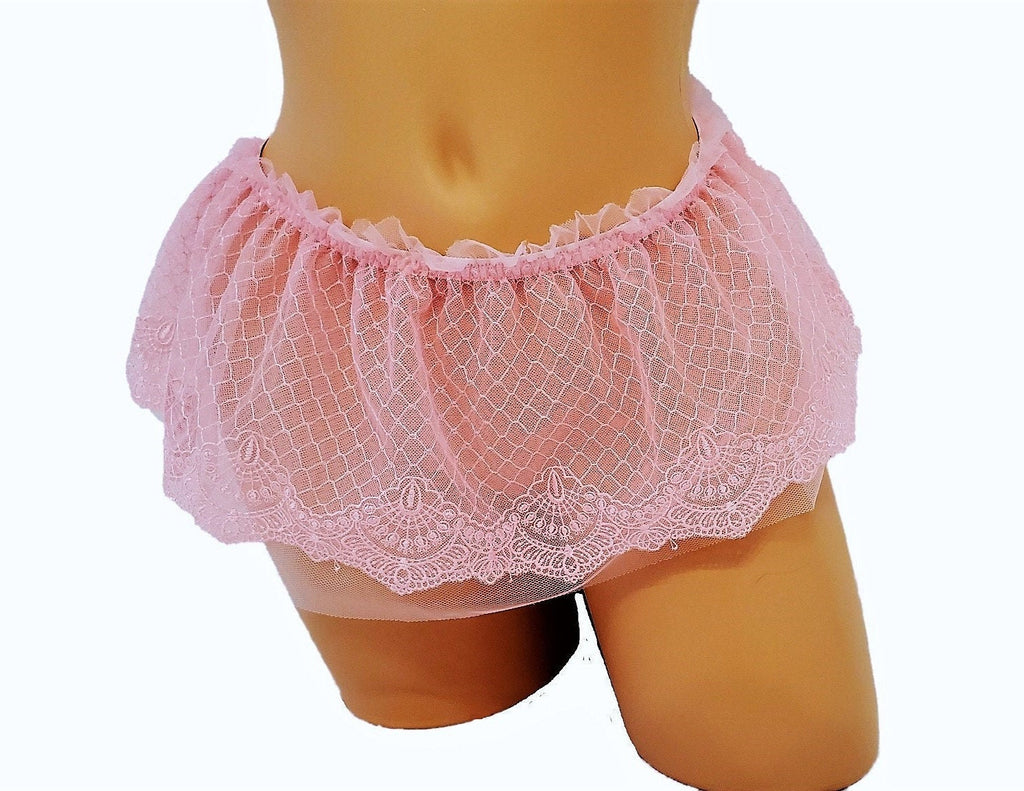 Sweet Pink Dollcore Mini Skirt - Puppy's Aesthetics