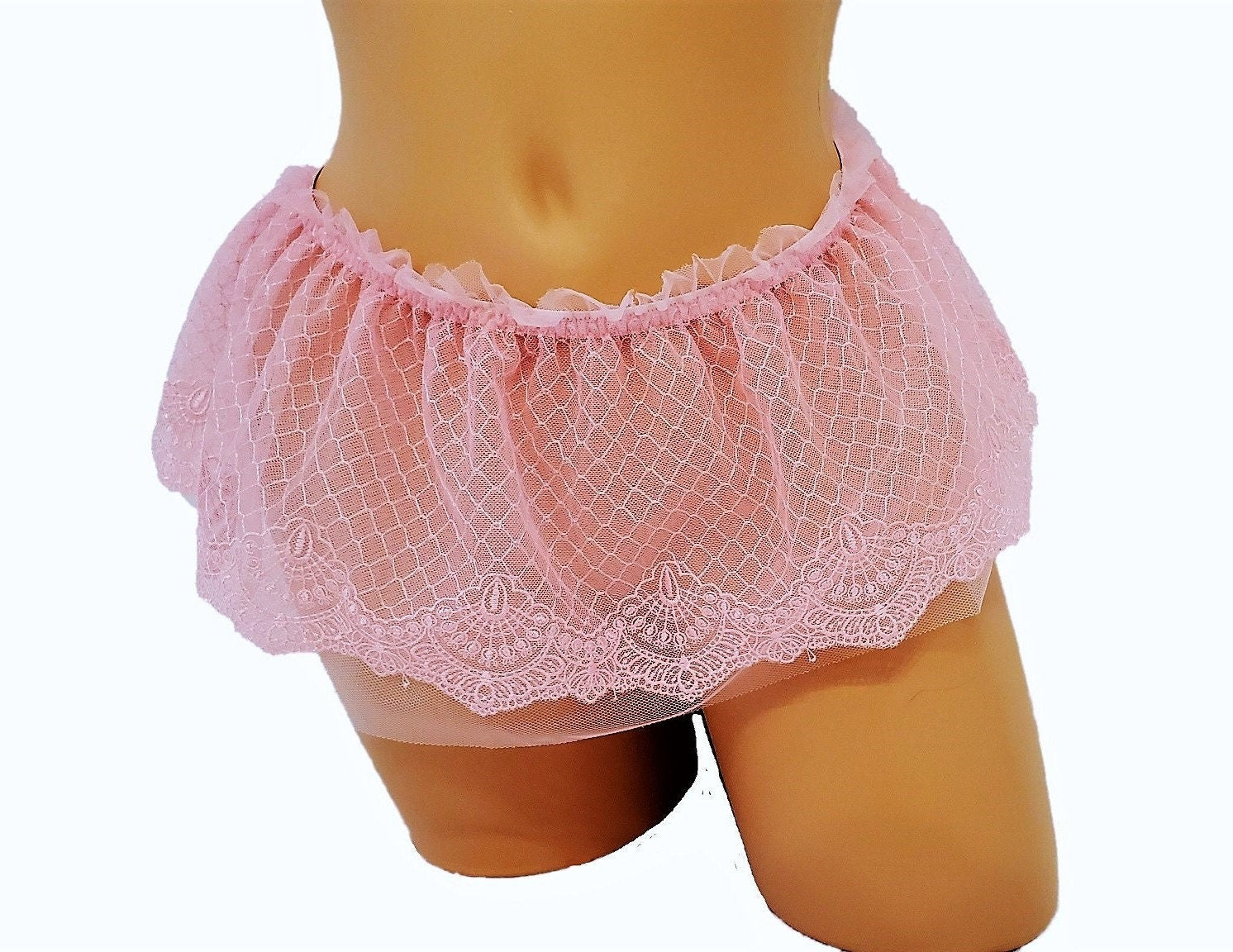 Sweet Pink Dollcore Mini Skirt - Puppy's Aesthetics