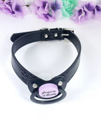 Property Of Daddy Pacifier Gag - Puppy's Aesthetics