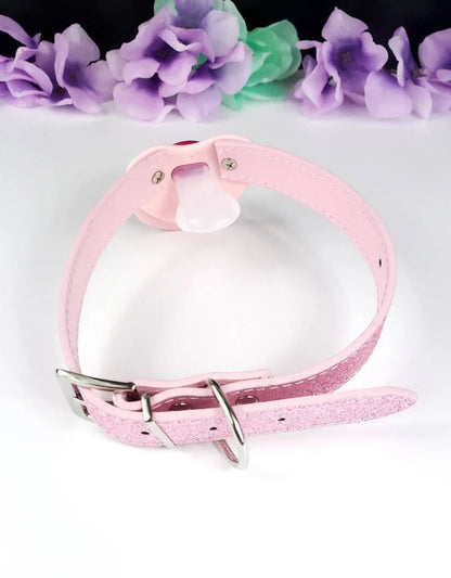 Mommy's Slut Adult Pacifier Gag - Puppy's Aesthetics